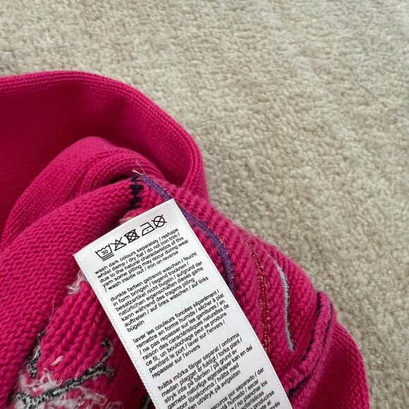 Joules Girls GeeGee Bunny Pink Cotton Jumper Sweater 5 - Picture 8 of 9